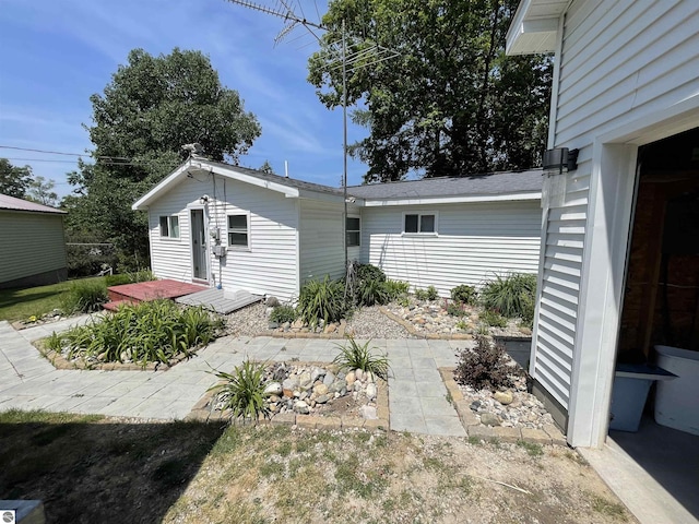 view of rear view of house