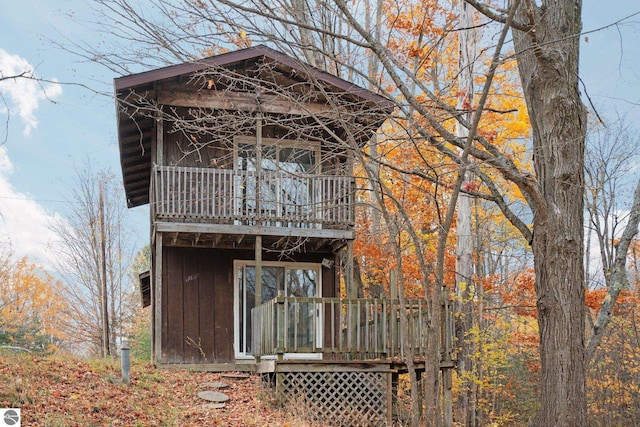 view of back of house