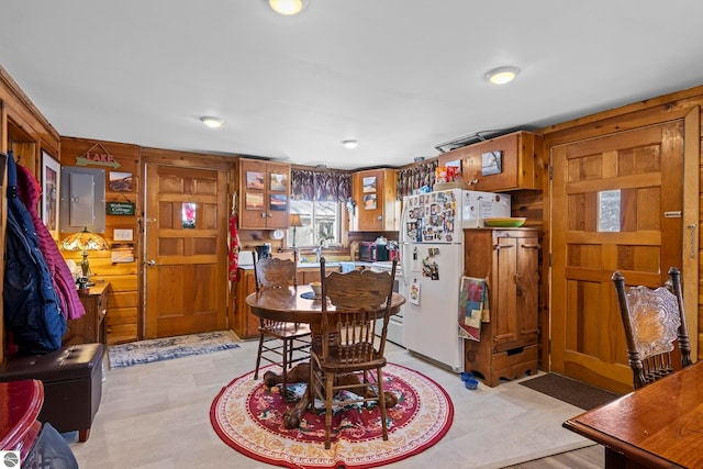 view of dining room