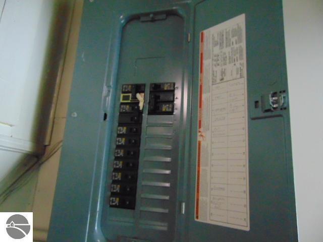 utility room featuring electric panel