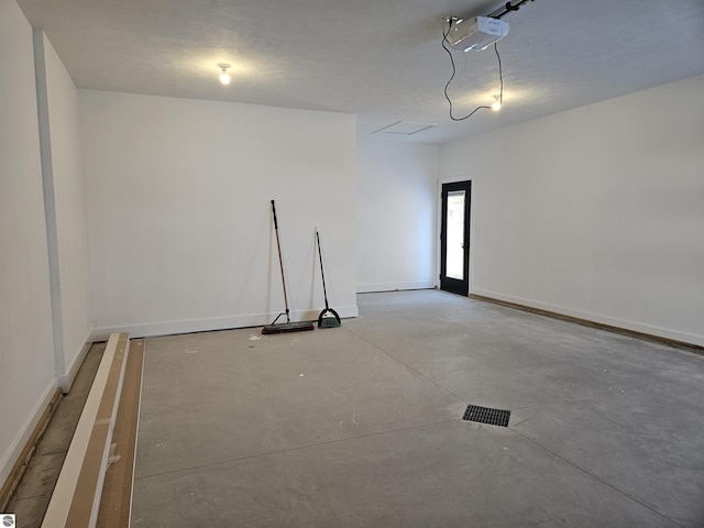 interior space featuring concrete flooring