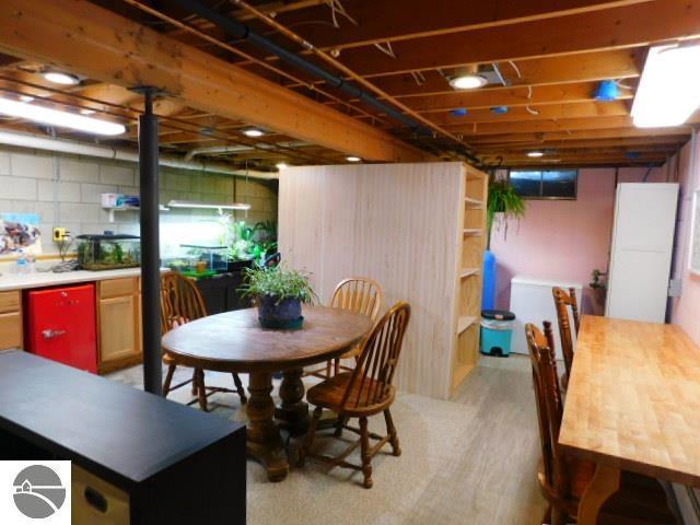 view of dining room