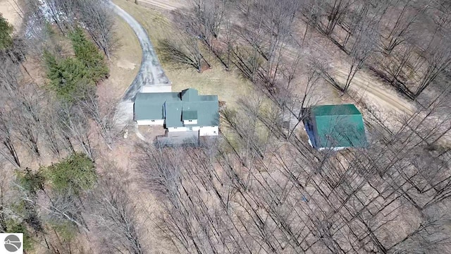 drone / aerial view