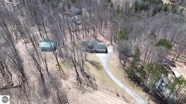 drone / aerial view
