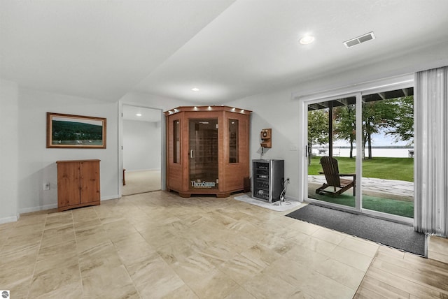 view of unfurnished living room