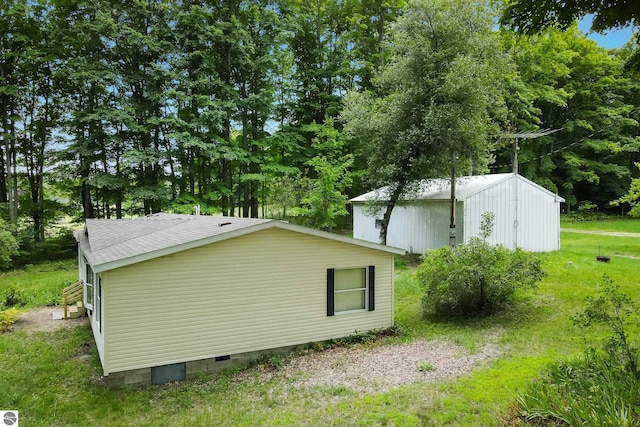 view of home's exterior