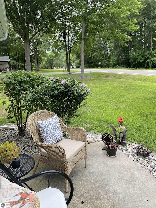 view of patio