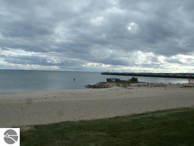 property view of water with a view of the beach