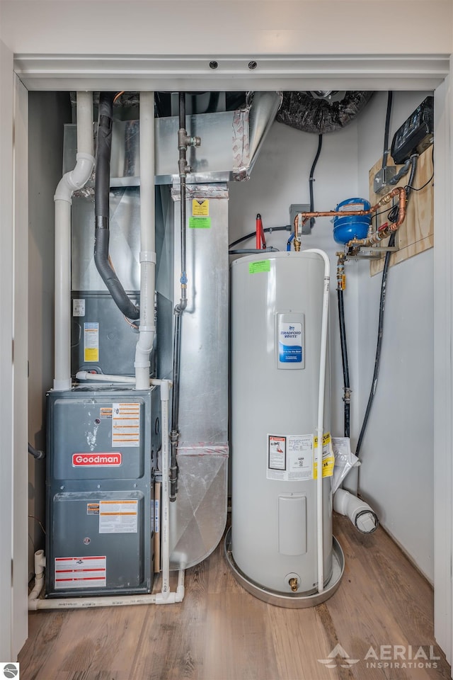 utilities with water heater