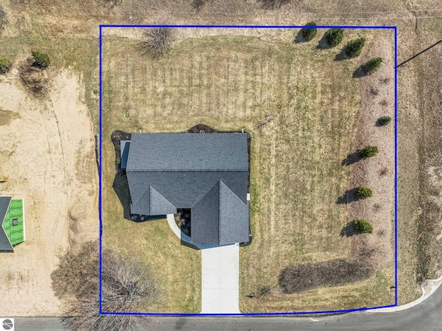 drone / aerial view