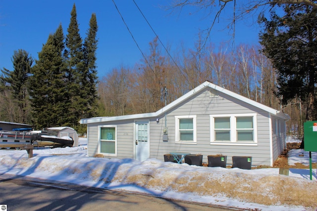 view of front of house