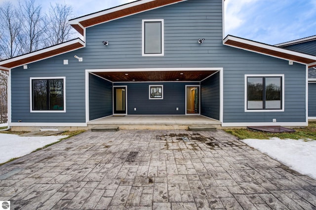 view of rear view of house