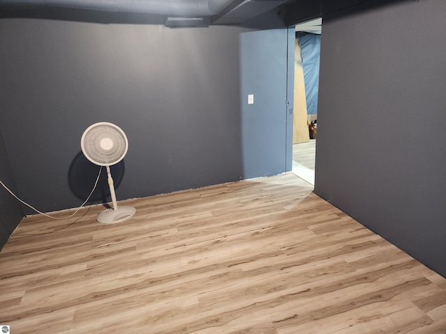 unfurnished room featuring wood finished floors