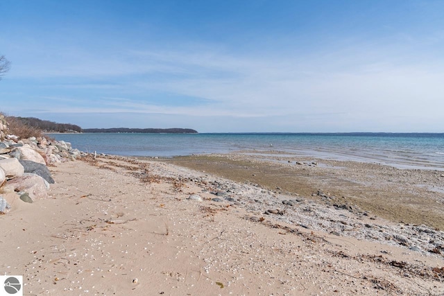 water view featuring a view of the beach