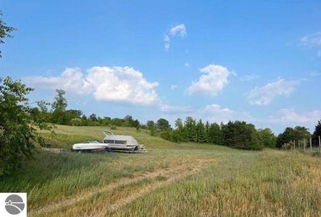 exterior space featuring a rural view