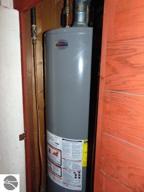 utilities featuring water heater