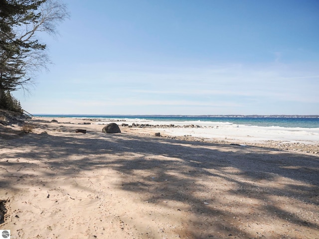 water view featuring a view of the beach