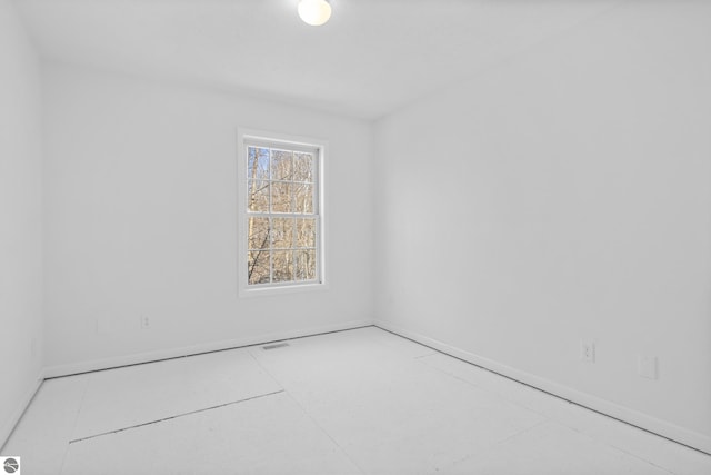 view of empty room