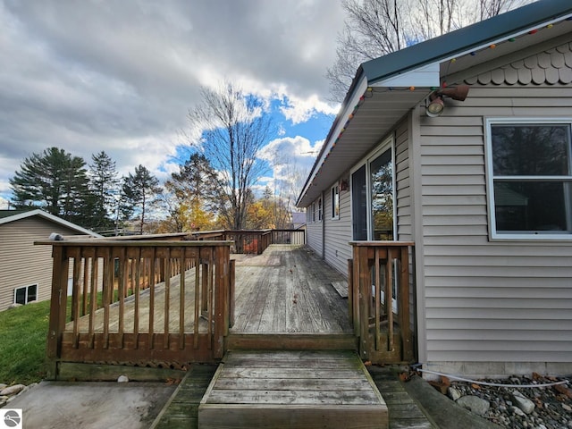 view of deck