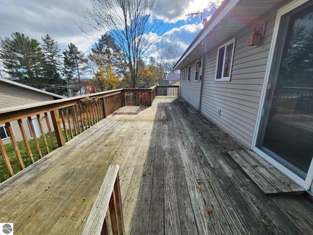 view of deck