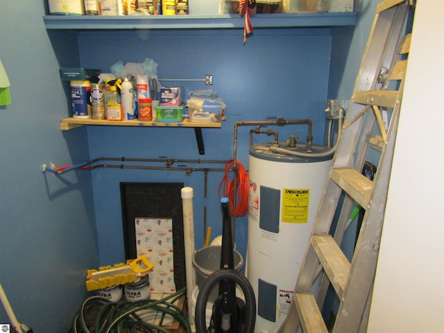 utilities with electric water heater