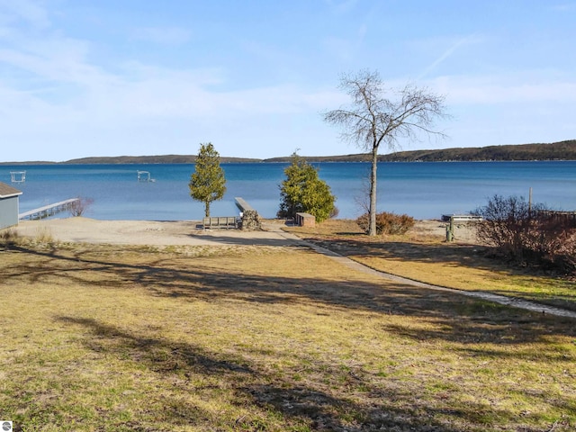 property view of water