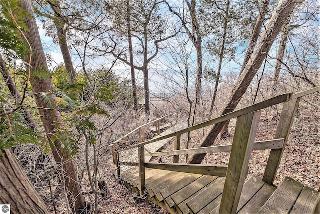 view of deck