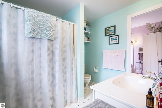 622 Leelanau Ave, Frankfort, MI 49635 - bathroom featuring toilet and vanity
