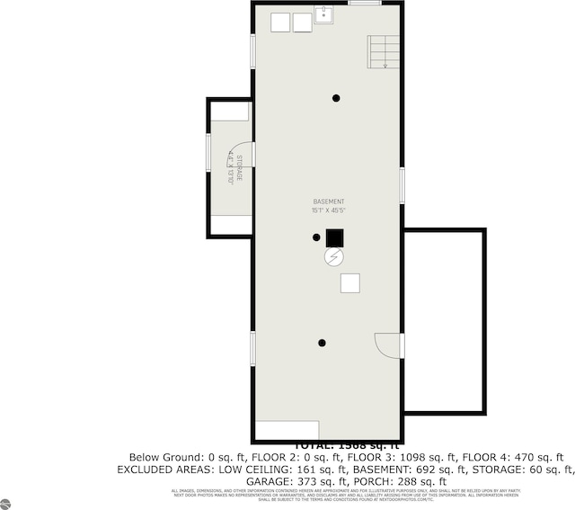 622 Leelanau Ave, Frankfort, MI 49635 - view of layout