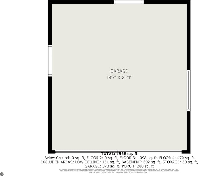622 Leelanau Ave, Frankfort, MI 49635 - plan