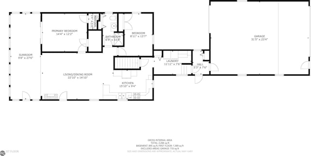 17429 Summit Ct, Barryton, MI 49305 - property floor plan