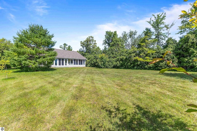 3275 S Sunrise Ln, Lake Leelanau, MI 49653 - view of yard