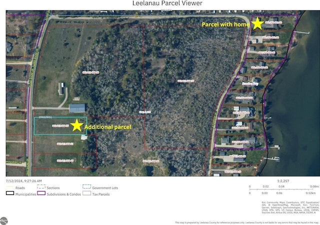 3275 S Sunrise Ln, Lake Leelanau, MI 49653 - map