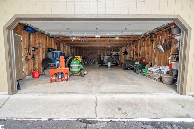 7021 Cook Rd, Williamsburg, MI 49690 - view of garage