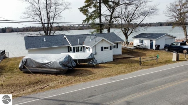 4432 E Cedar Lake Dr, Greenbush, MI 48738 - view of ranch-style home