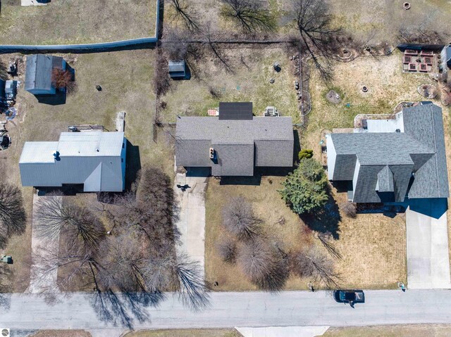 drone / aerial view