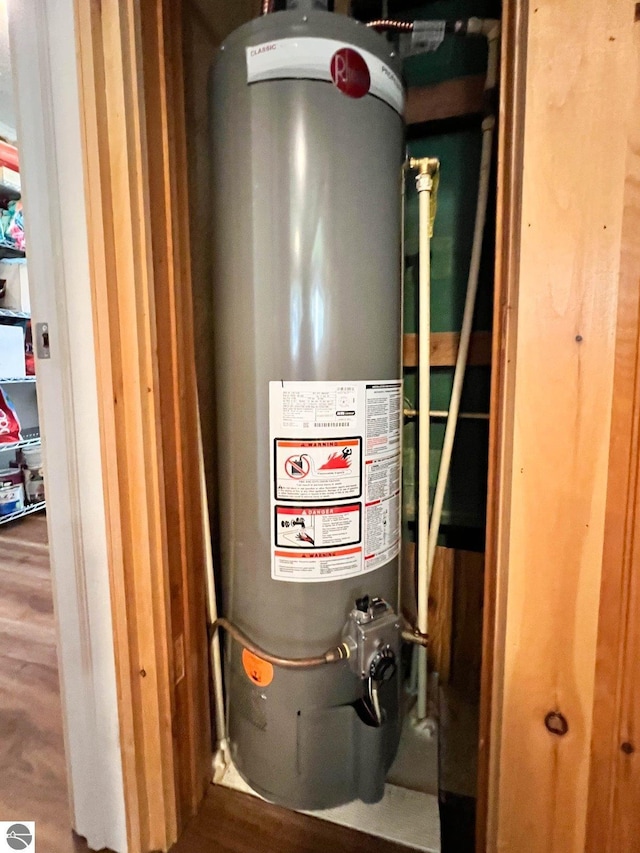 160 White Birch Ln, Cadillac, MI 49601 - utilities with water heater