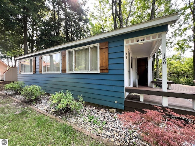 160 White Birch Ln, Cadillac, MI 49601 - view of front of property