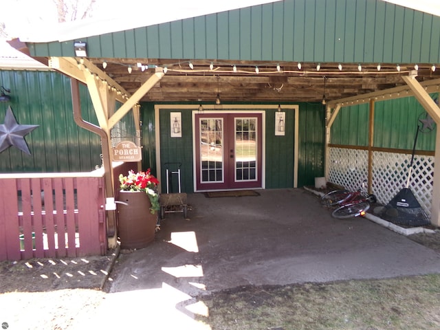 view of patio