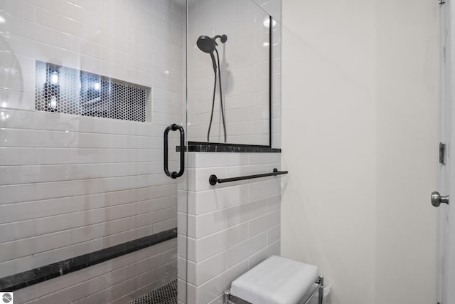 full bath featuring a stall shower