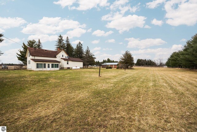 view of yard