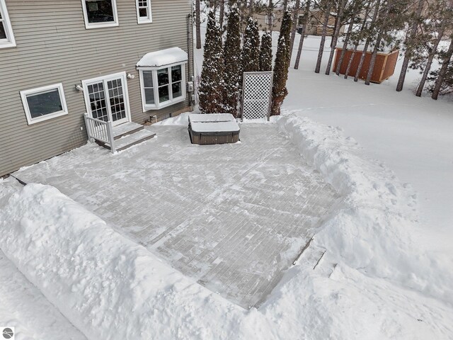 800 Evart St, Cadillac, MI 49601 - exterior space featuring a hot tub