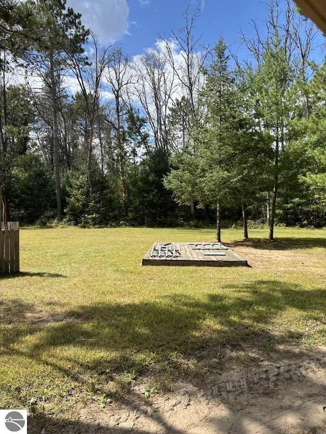 view of yard