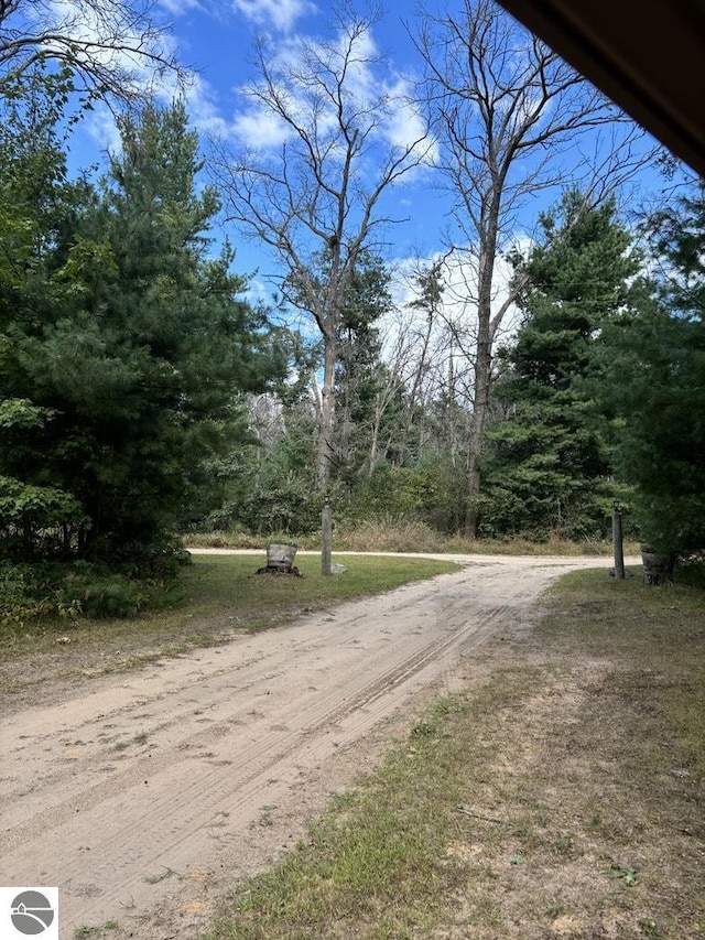 view of road