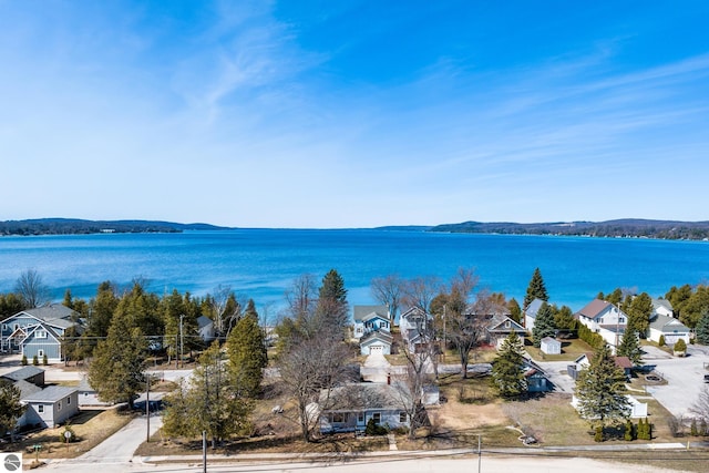112 N Benzie Blvd, Beulah, MI 49617 - property view of water with a residential view