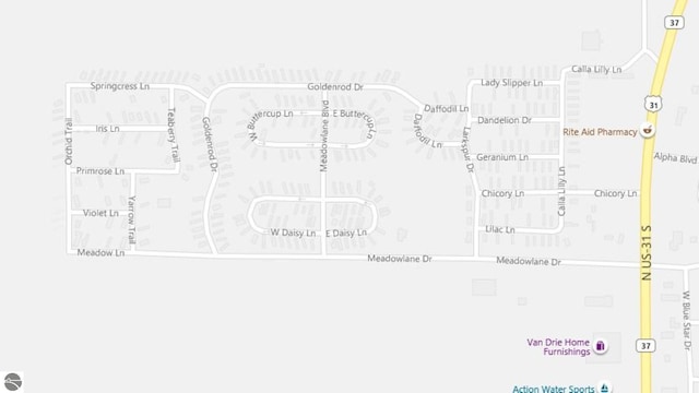 4548 Goldenrod Dr, Traverse City, MI 49686 - map / location