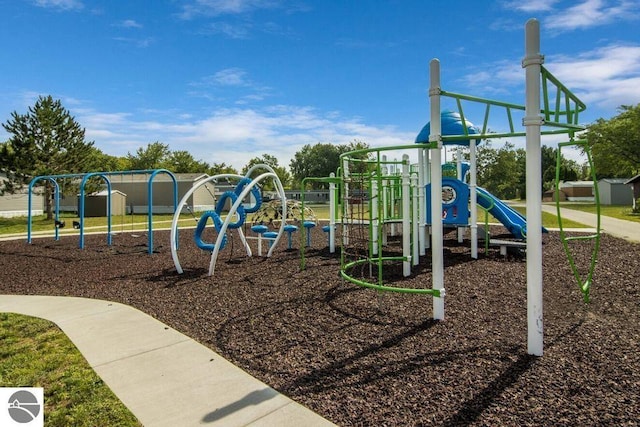 4548 Goldenrod Dr, Traverse City, MI 49686 - view of community jungle gym