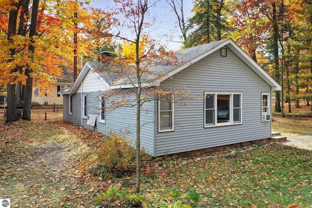 view of property exterior