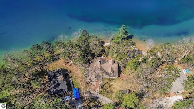 10334 N Twin Lake Rd NE, Mancelona, MI 49659 - aerial view of property and surrounding area