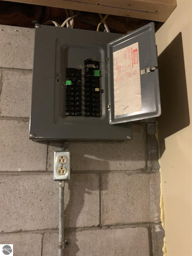 utilities featuring electric panel